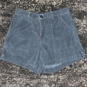 Old Navy Navy Corduroy Shorts With Pockets Women’s Size 6